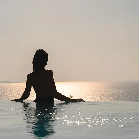 Villa Sunset Aura - Amazing Sea & Sunset View Klouvas